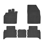 floor mats ( set, rubber, 5pc., black) RENAULT SCENIC II, SCENIC III 06.03- van